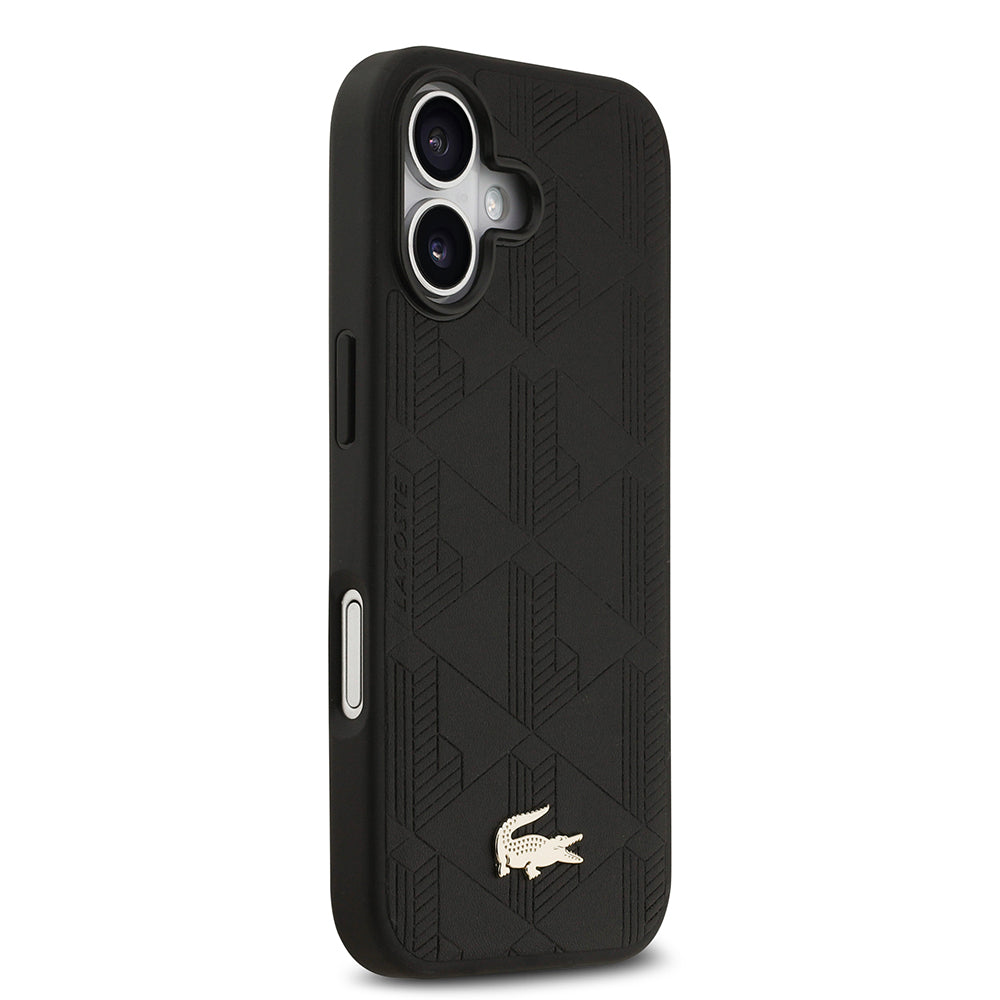 Lacoste iPhone 17 Orjinal Lisanslı M-safe Şarj Özellikli PU Deri Tasarımlı Karışık Monogram Desenli Kılıf Lacoste iPhone 17 Orjinal Lisanslı M-safe Şarj Özellikli PU Deri Tasarımlı Karışık Monogram Desenli Kılıf